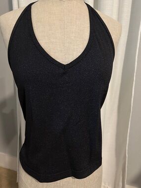 Esprit Black Sparkle Halter Camisole